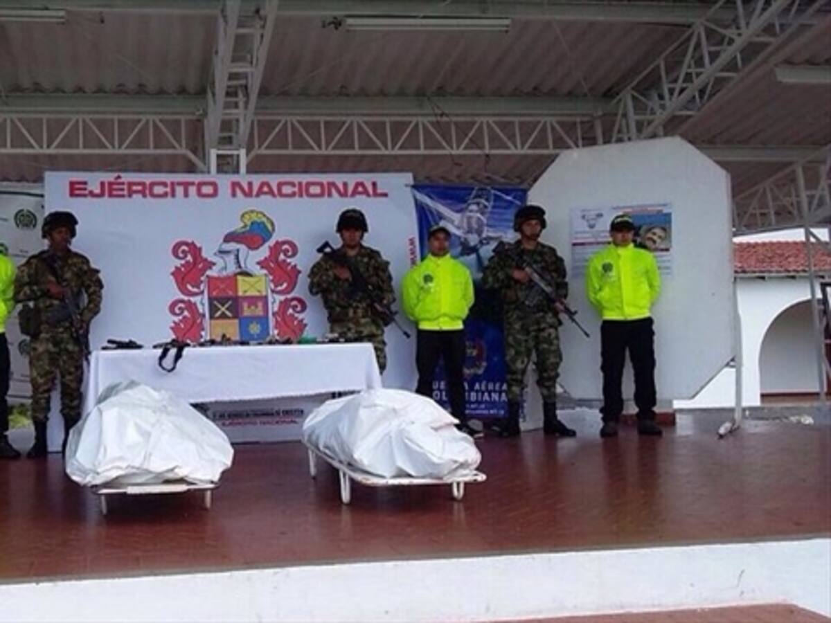 Mueren en combate dos guerrilleros del ELN en Cauca