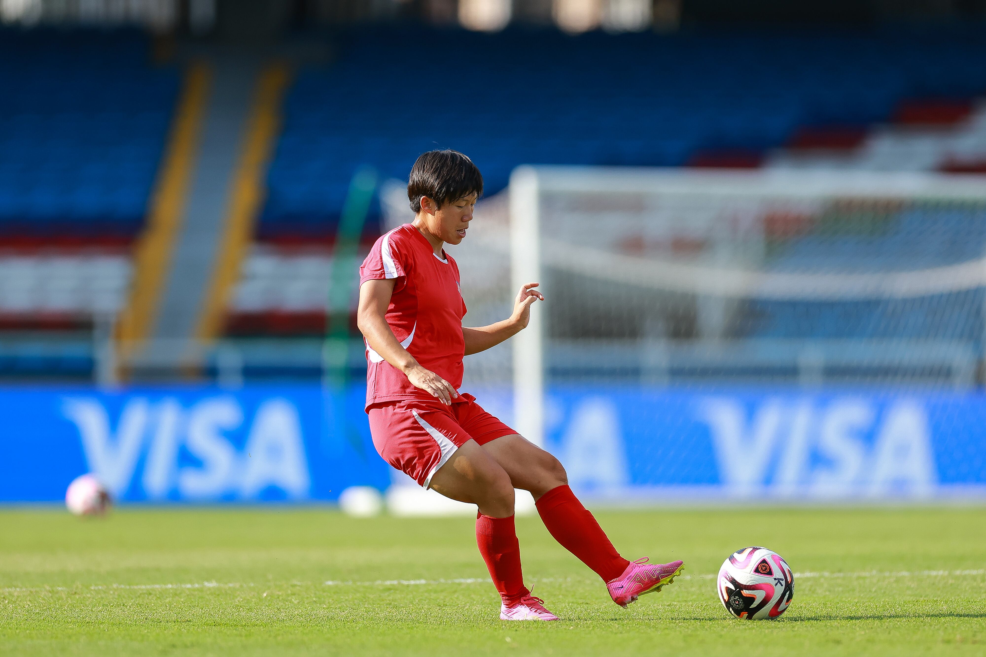 Corea del Norte lucha con Estados Unidos por un cupo al Mundial Femenino Sub-20.  (Photo by Hector Vivas - FIFA/FIFA via Getty Images)