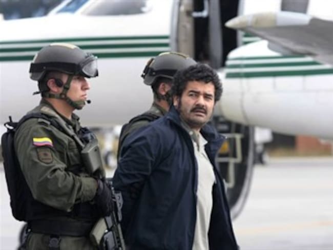 Trasladan a Bogotá para extradición a alias ‘Diego Rastrojo’