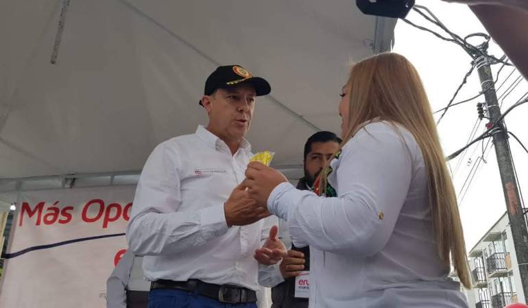 Viceministro de Vivienda, Milton Mauricio Rodero, 