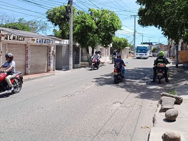 Avanza construcción de vía alterna en el barrio aeropuerto de Cúcuta