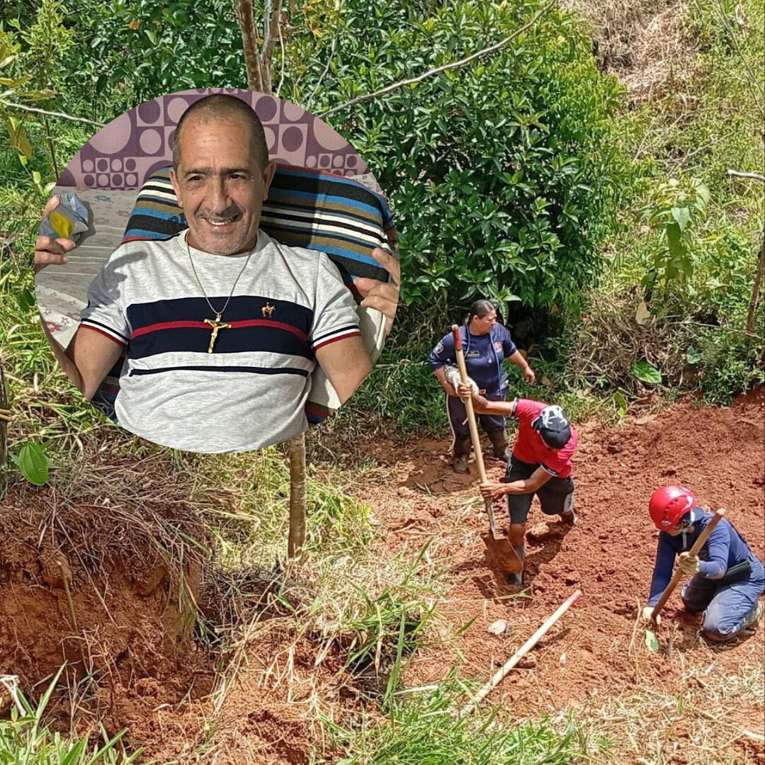 Hallazgo del Arturo Enrique Aguirre García- fotos bomberos y cortesía