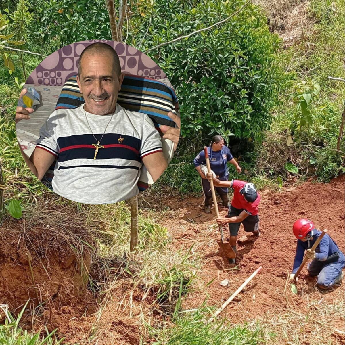 San Luis: un hombre murió sepultado mientras cavaba un hueco para protegerse “del fin del mundo”