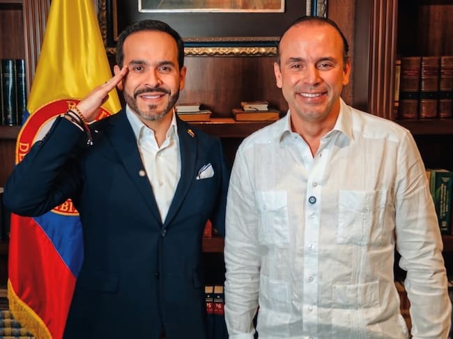 El alcalde de Cali, Alejandro Eder, sostuvo su primer encuentro oficial con el presidente electo, Abelardo de la Espriella en Barranquilla.