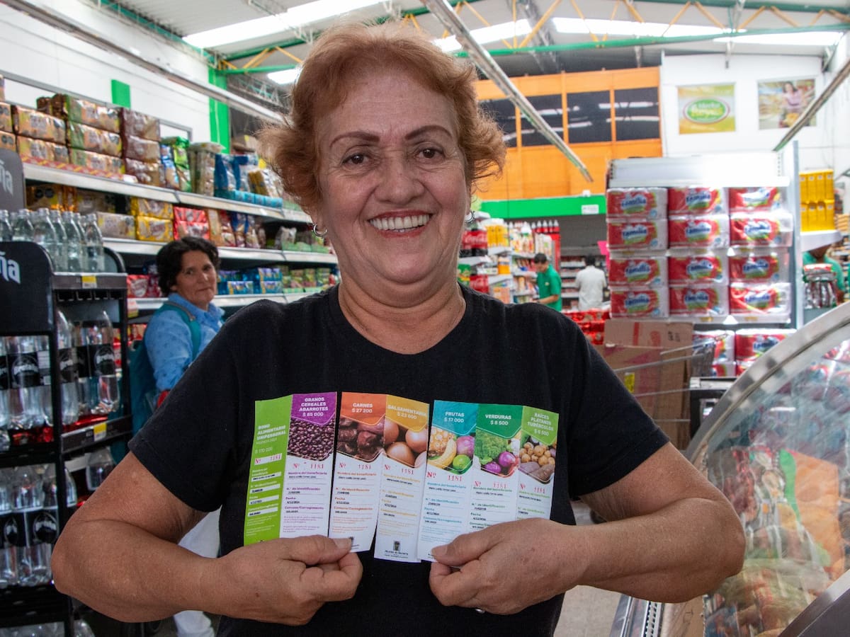 Con bonos alimentarios buscan contrarrestar la inseguridad nutricional en Medellín