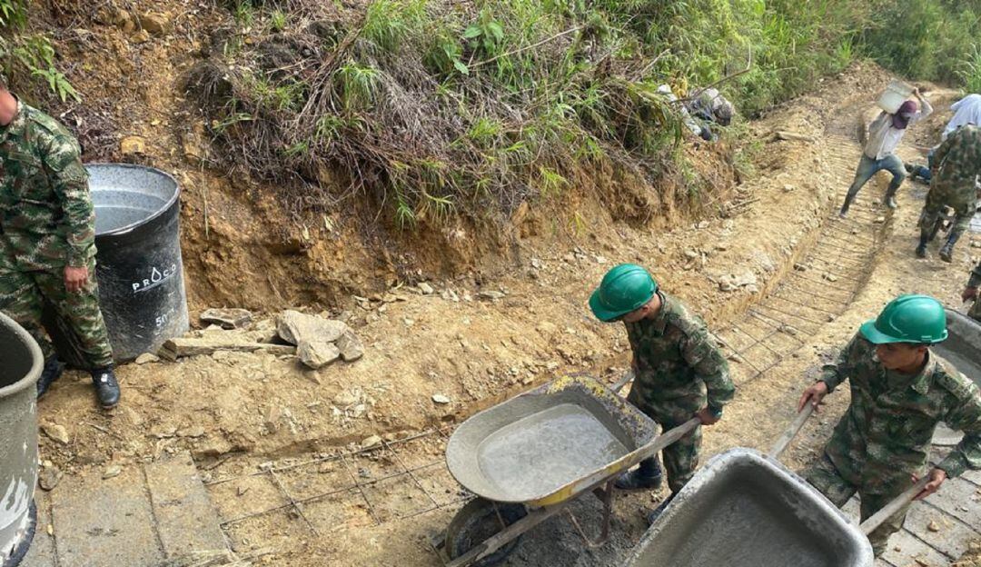 Trabajos zona rural Villahermosa