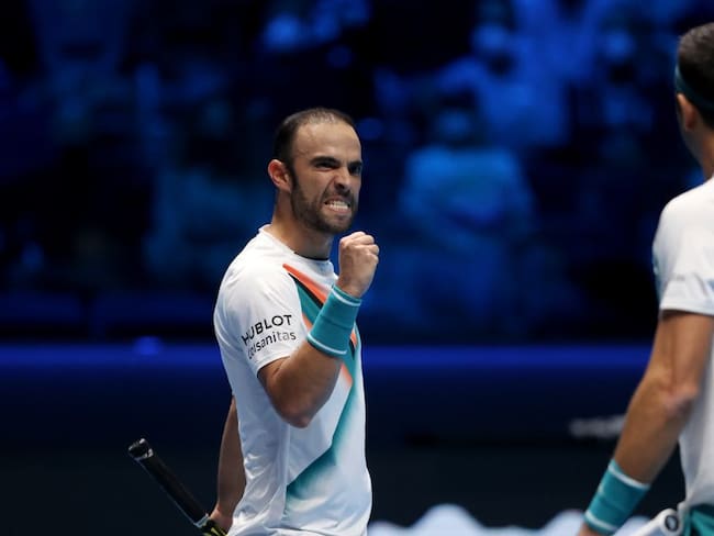 Juan Sebastián Cabal y Robert Farah en ATP Finals 2021