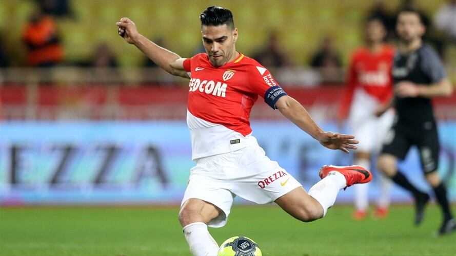 Radamel Falcao García, capitán del AS Mónaco. Foto: Getty Images