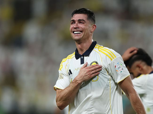 Cristiano Ronaldo se consagra campeón de Arabia con Al-Nassr: repase acá su doblete para el título. (Photo by Yasser Bakhsh/Getty Images)