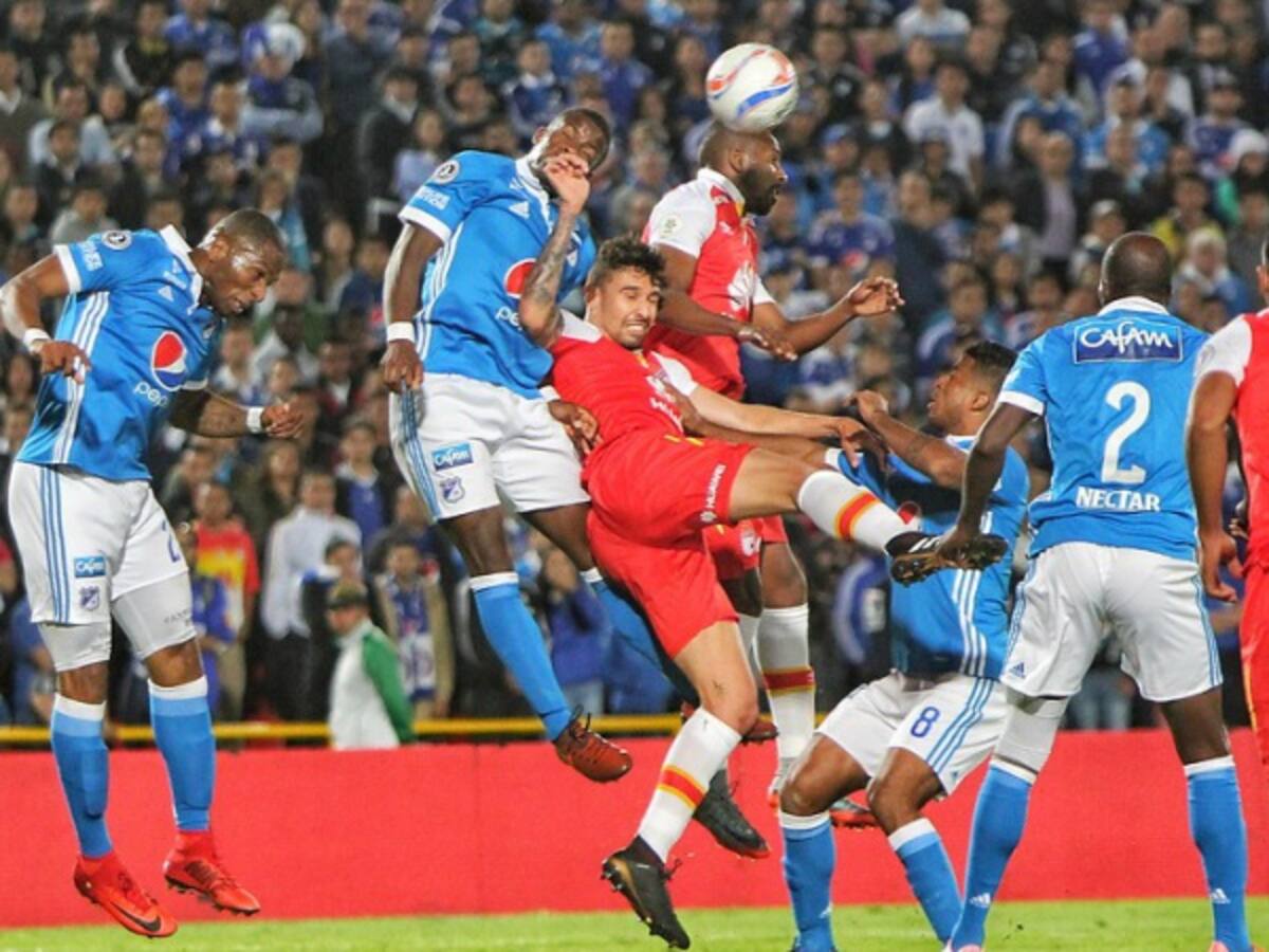 Millonarios y Santa Fe no se hacen daño e igualan en partido amistoso