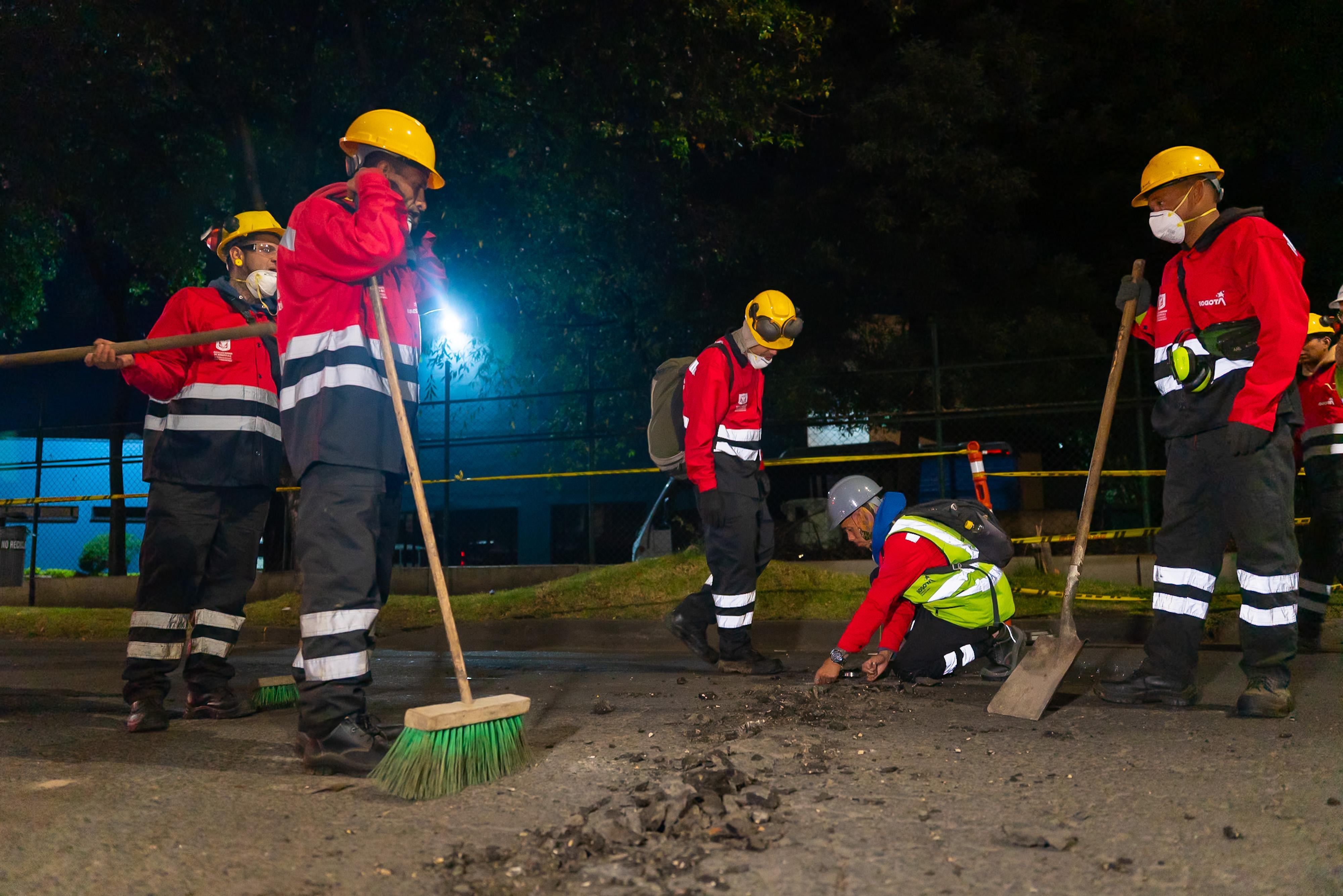 Bogotá supera los 6 millones de metros cuadrados de malla vial, espacio público, andenes y ciclorrutas recuperados. Foto: Suministrada Distrito Capital 