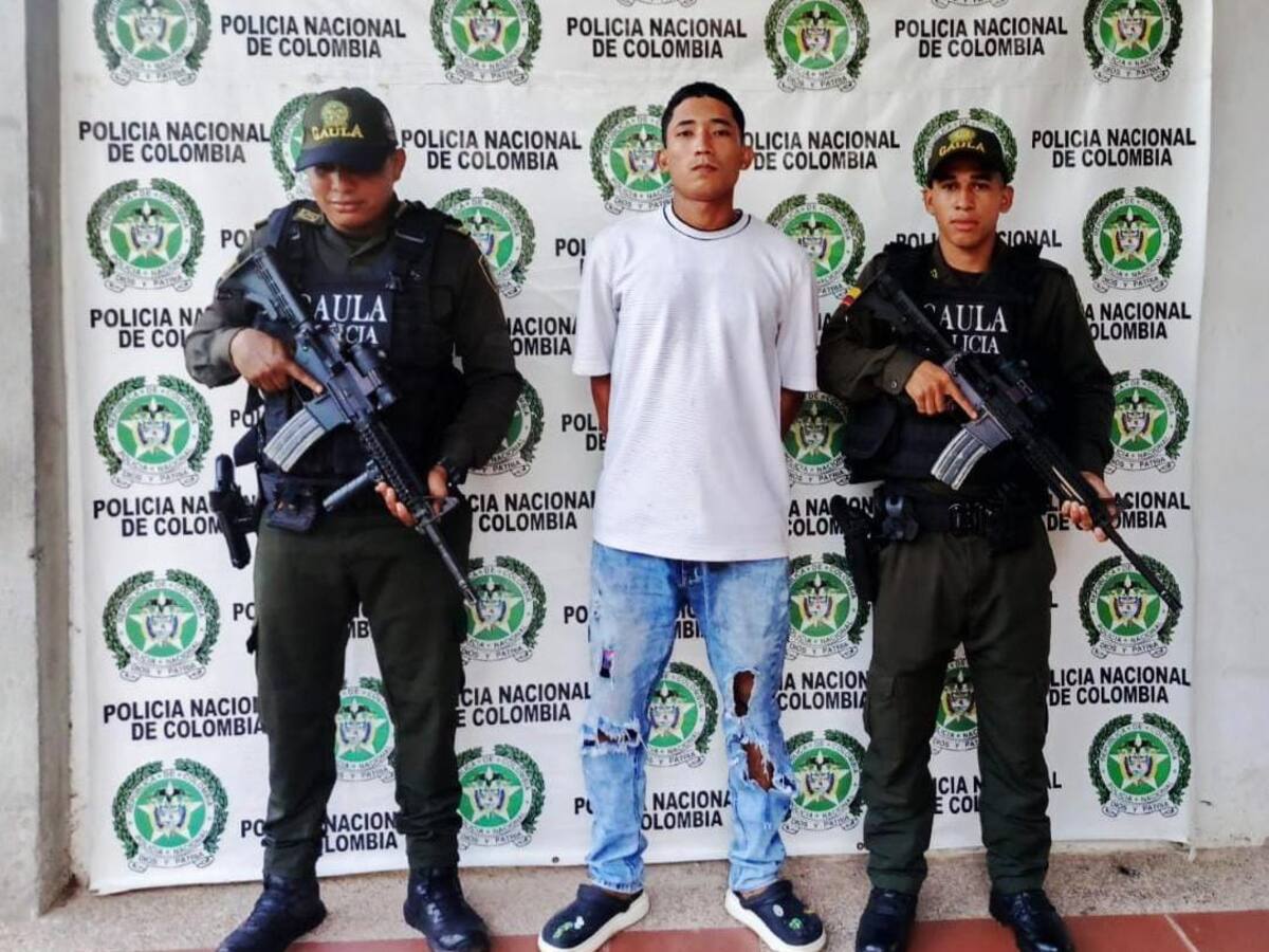Capturado sujeto que extorsionaba su propia hermana en el barrio San José de Magangué
