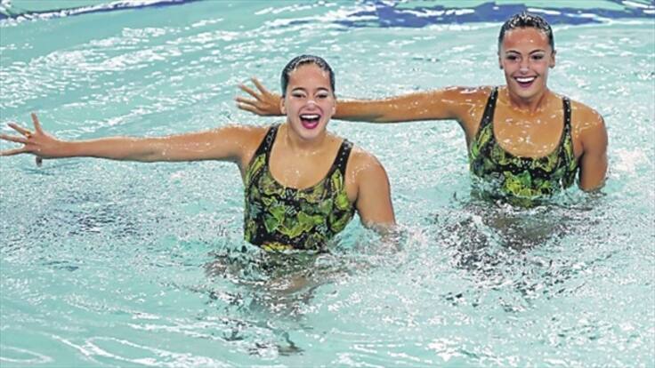 Colombia ocupó el quinto lugar en primeras pruebas de nado sincronizado