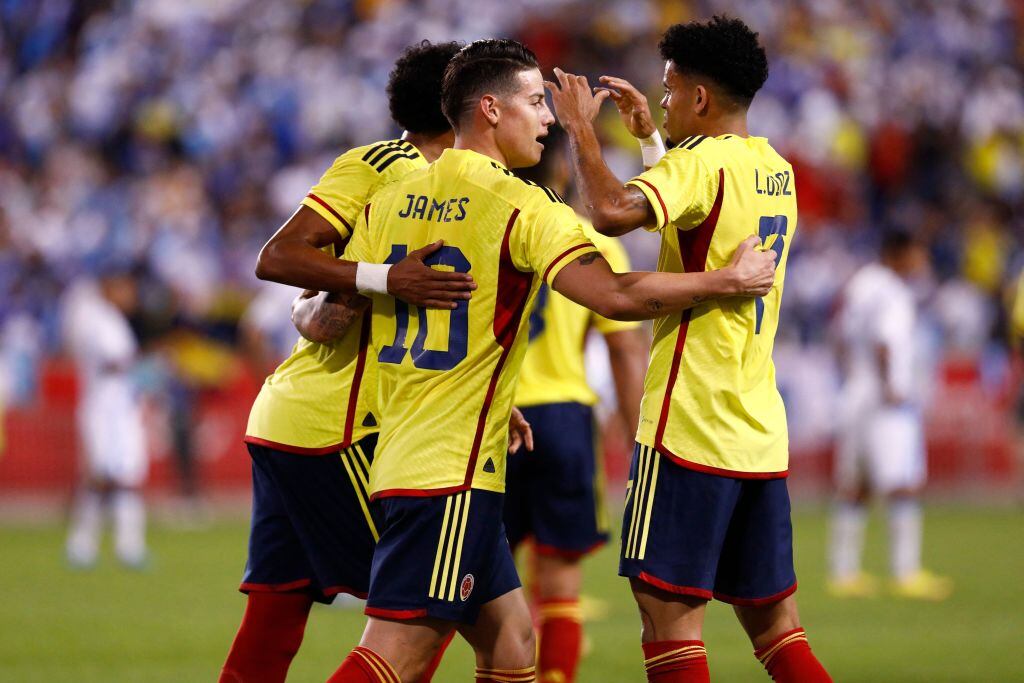 Selección Colombia luego de enfrentar a Guatemala en un partido amistoso (Photo by Andres Kudacki / AFP) (Photo by ANDRES KUDACKI/AFP via Getty Images)