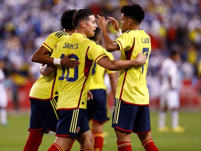 Selección Colombia luego de enfrentar a Guatemala en un partido amistoso (Photo by Andres Kudacki / AFP) (Photo by ANDRES KUDACKI/AFP via Getty Images)