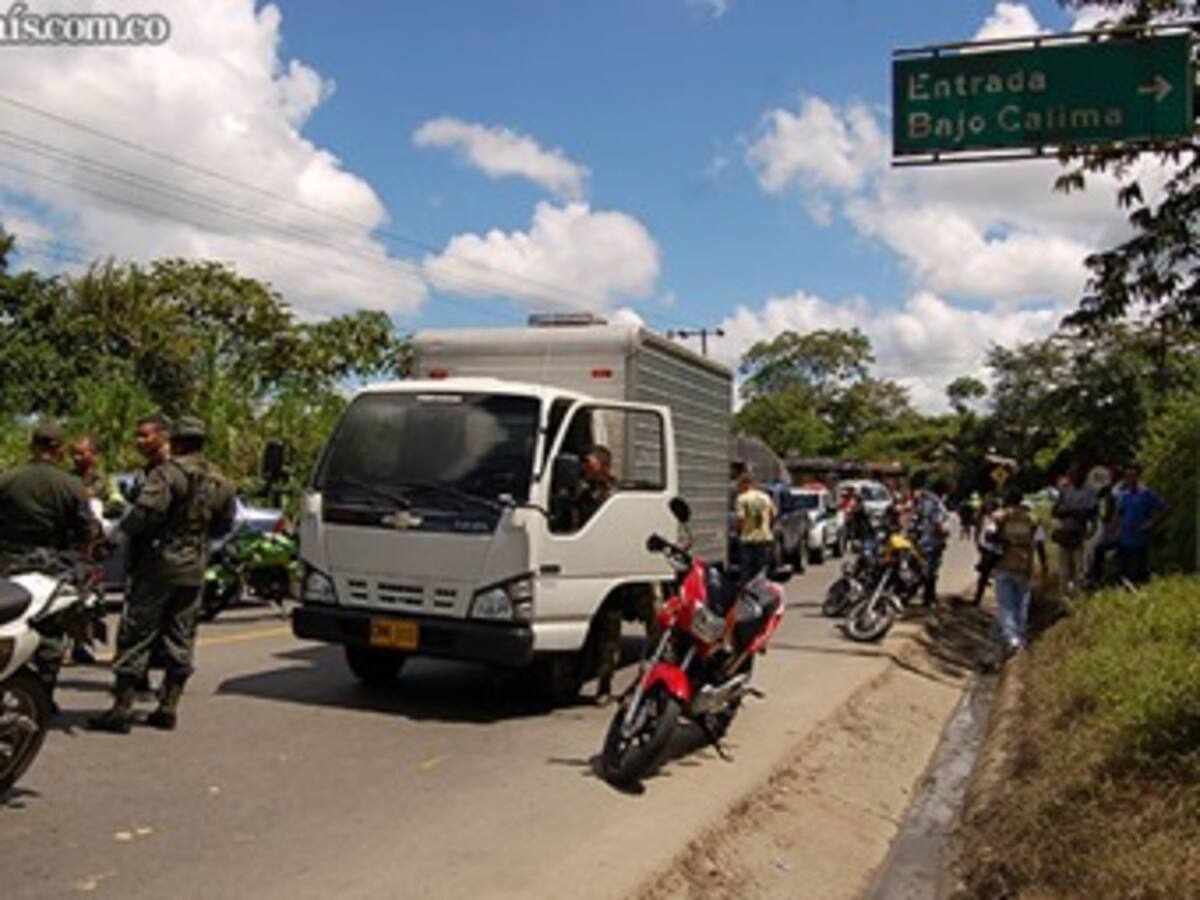 Habilitada la vía Buga - Buenaventura
