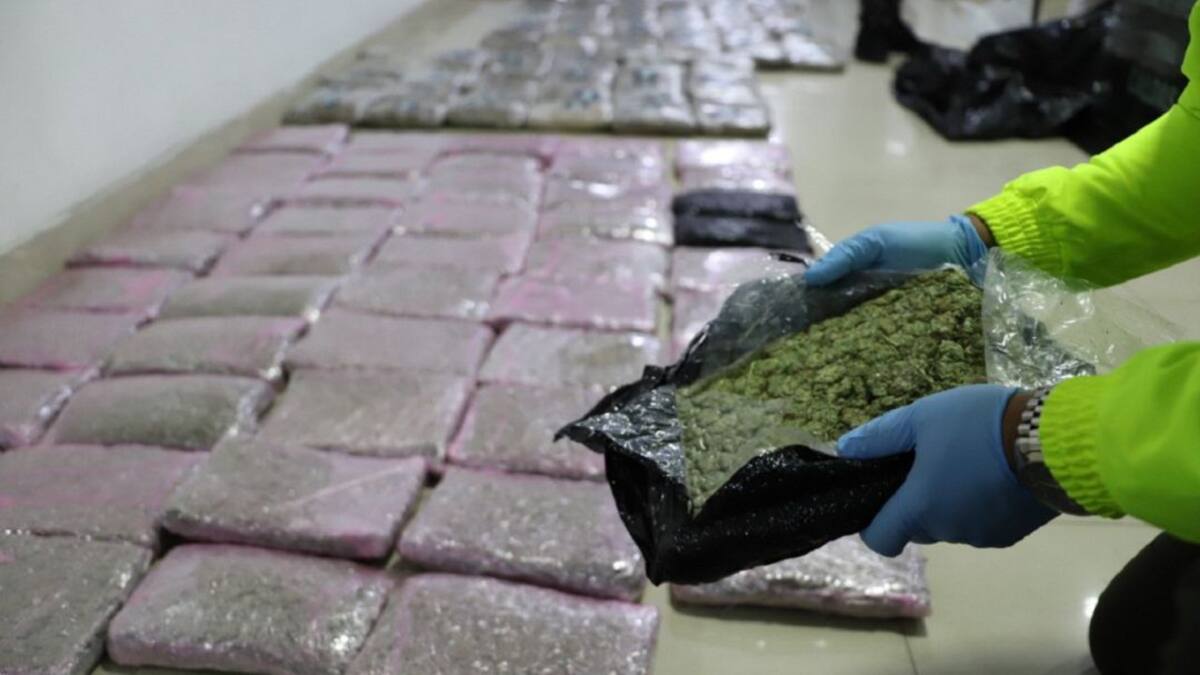 Detenido conductor de un taxi cargado de marihuana en Manizales