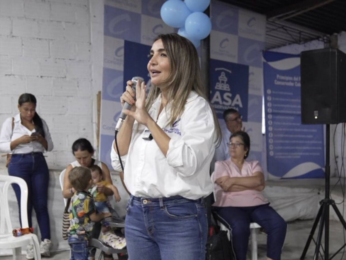 Queremos tener candidato propio a la Presidencia: Presidenta partido Conservador