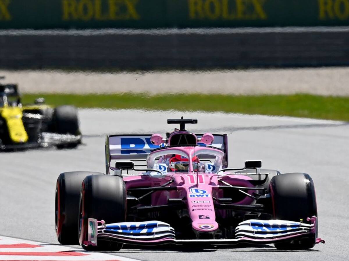 FIA admite demanda de Renault contra los autos de Racing Point