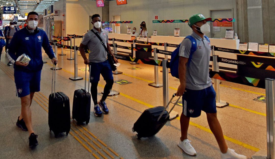 Fluminense partió rumbo a Barranquilla con el partido ante Junior en vilo