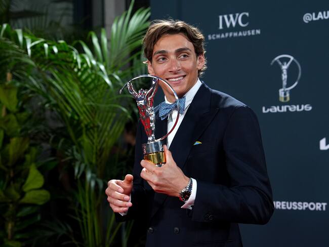 Mondo Duplantis se llevó el premio Laureus al mejor deportista del 2024