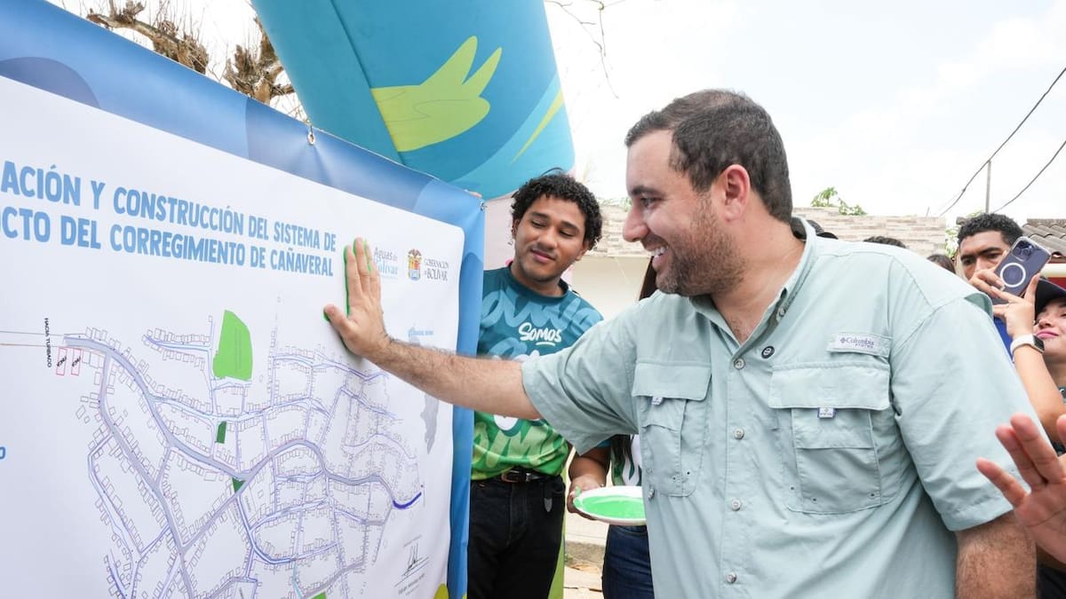 Gobernación de Bolívar dio inicio a la construcción del acueducto de Cañaveral en Turbaco