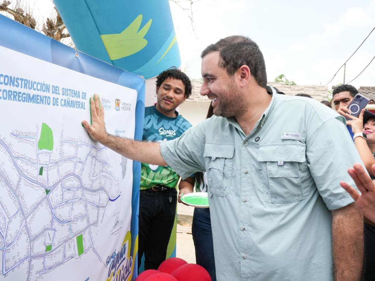 Gobernación de Bolívar dio inicio a la construcción del acueducto de Cañaveral en Turbaco