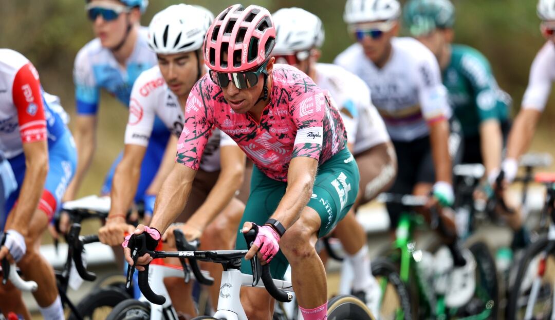 Rigoberto Urán durante la edición 41 de la Clásica San Sebastian.