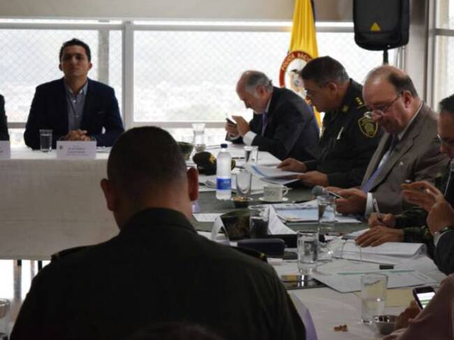 Ministro de Defensa analizó situación de seguridad de Pereira y el eje cafetero