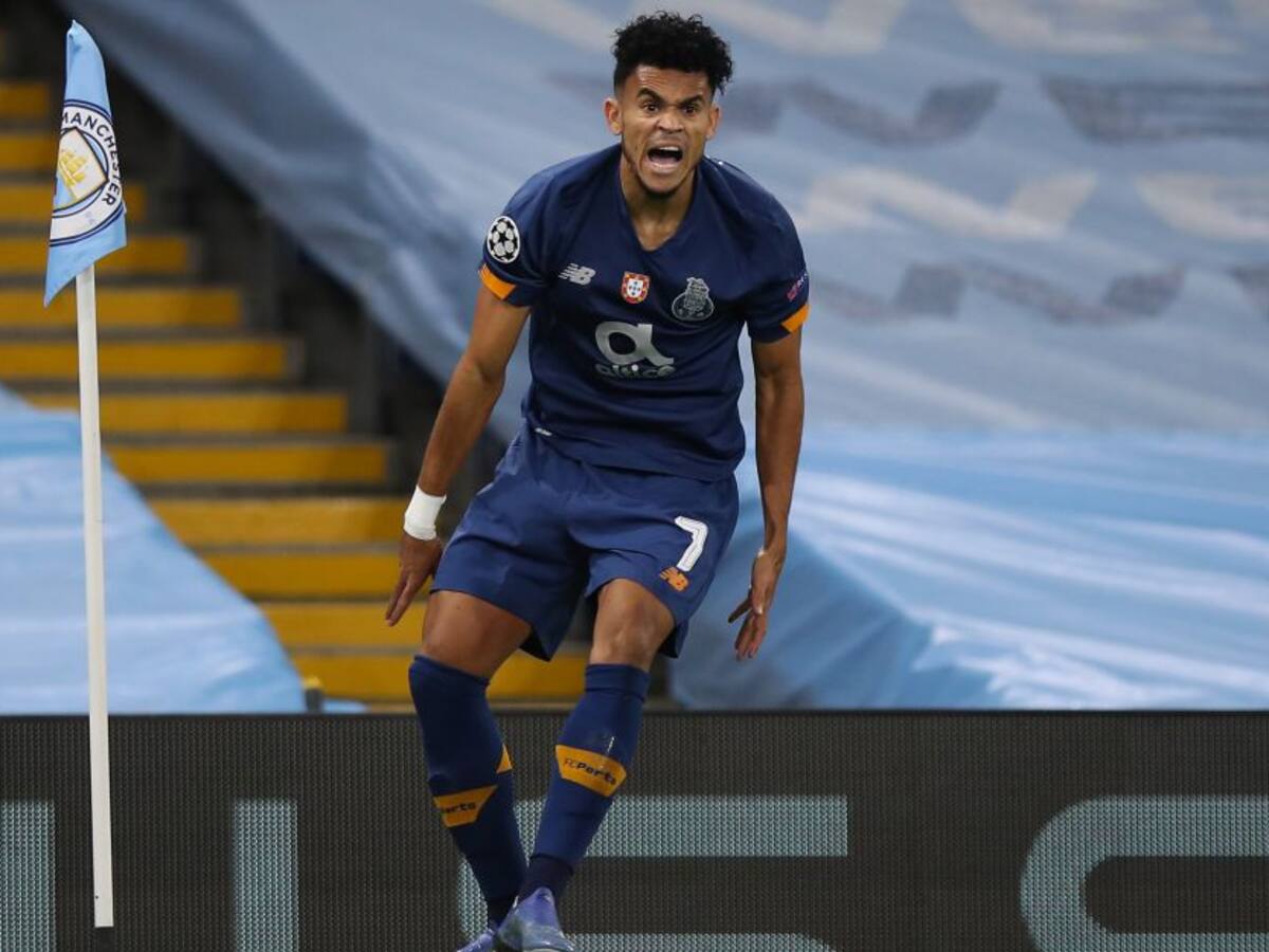 El colombiano Luis Díaz, el único en marcarle al City en Europa