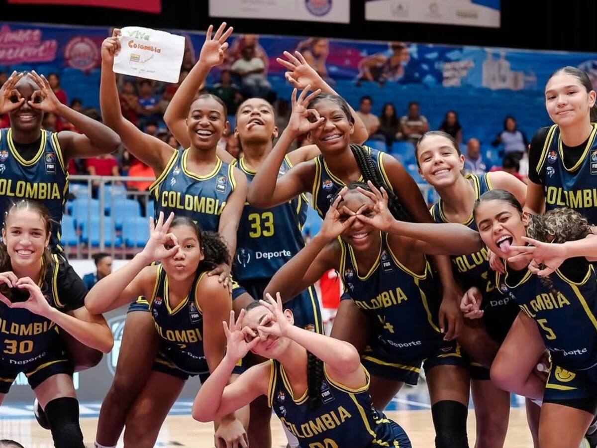 Colombia venció a Argentina y clasificó al Mundial Femenino de Baloncesto Sub-17
