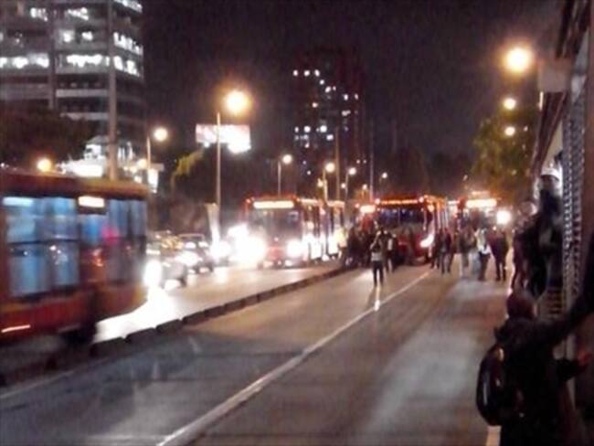 Problemas de movilidad a esta hora en Bogotá