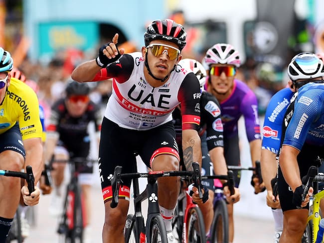 El paipano Juan Sebastián Molano (UAE Emirates) disputará su quinta Vuelta a España. (Photo by Tim de Waele/Getty Images)
