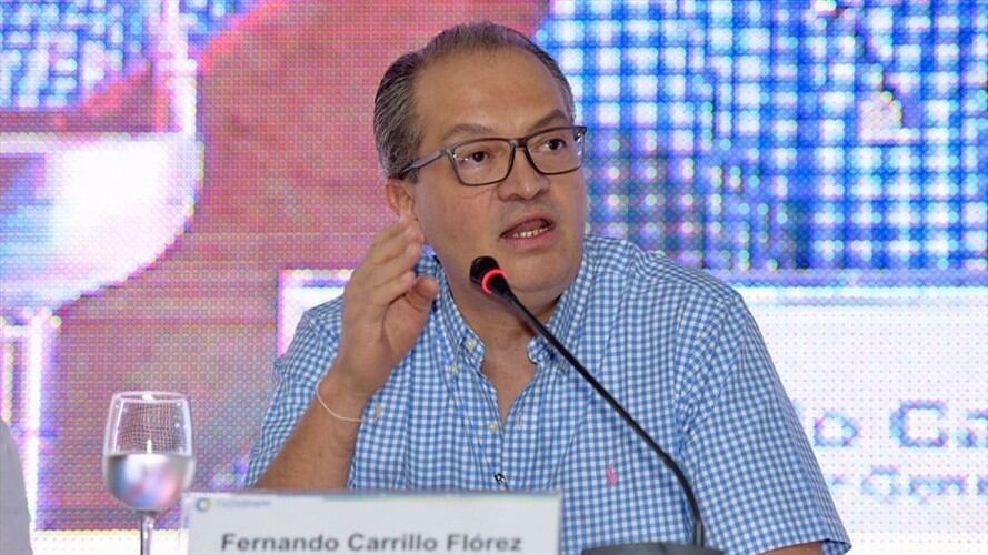 Fernando Carrillo hizo un fuerte llamado a los parlamentarios que no voten la JEP. Foto: Colprensa