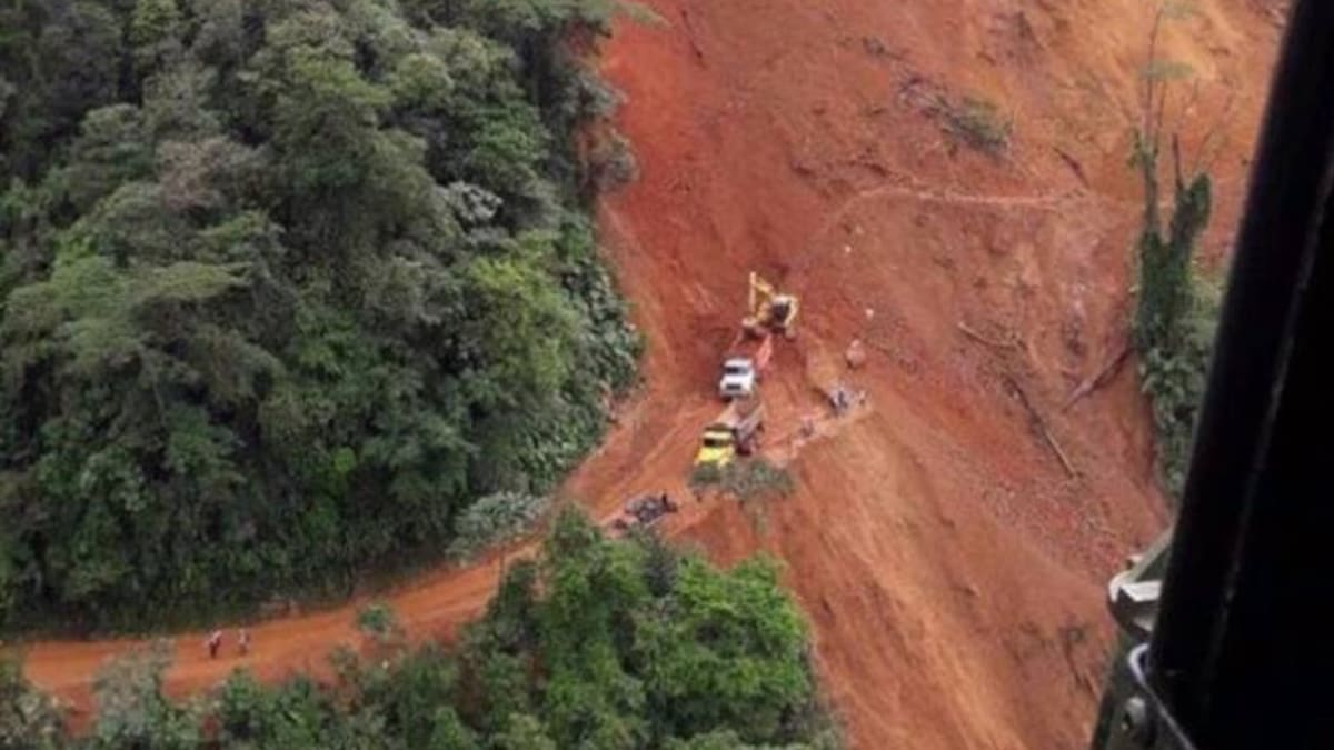 La vía Risaralda - Chocó es el paso alterno para quienes se movilicen desde Antioquia