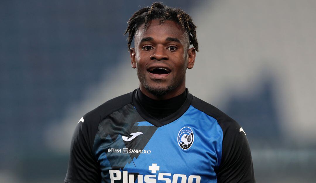 Duván Zapata ha marcado 14 goles con Atalanta en la presente temporada.