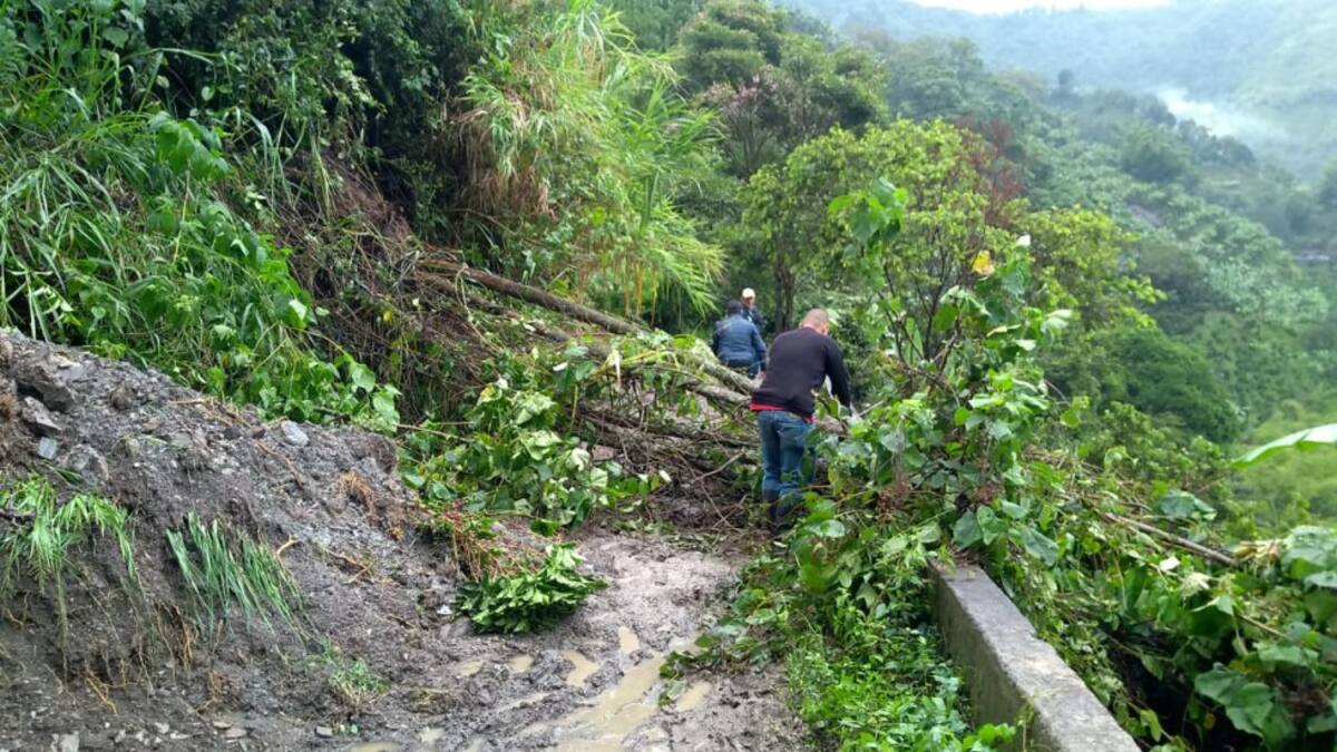 Deslizamiento en Neira (Caldas)