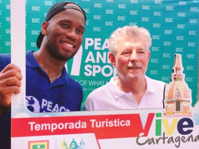 Didier Drogba se suma a la campaña &#039;Vive Cartagena&#039;
