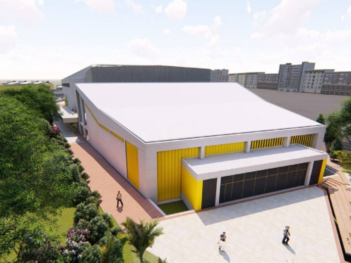 Así quedará el nuevo coliseo menor de Ibagué