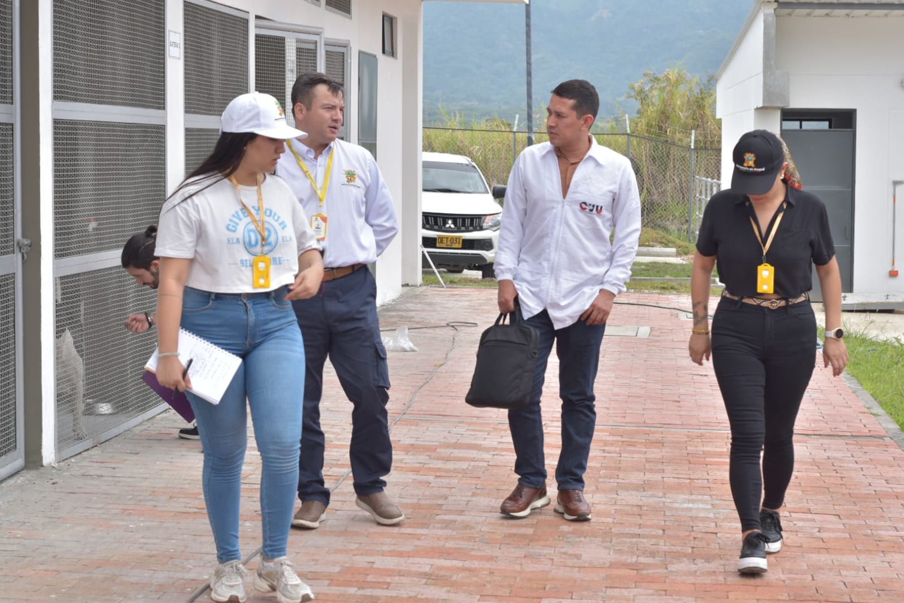 Visita de funcionarios de la Personería de Ibagué al CAPA