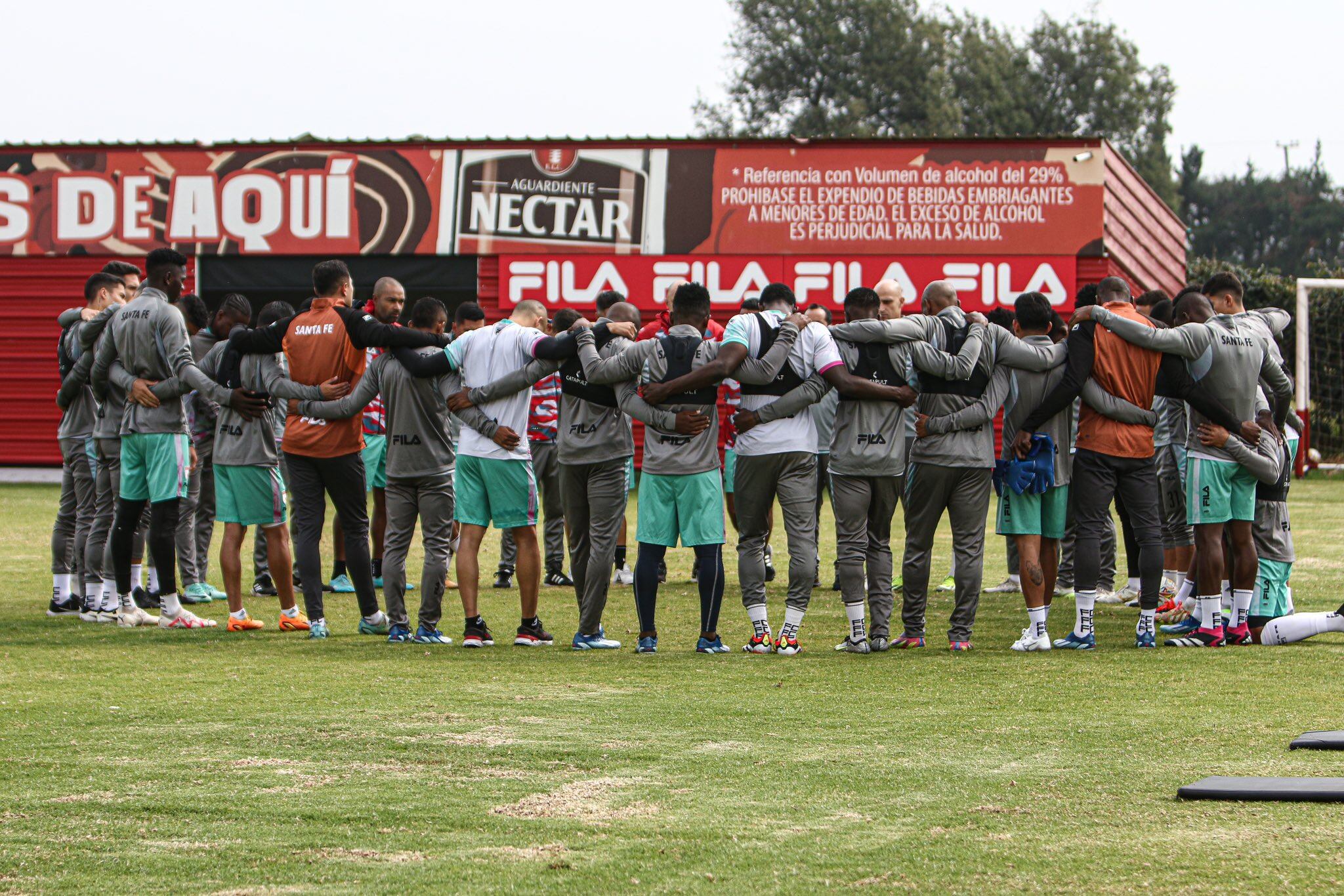 Santa Fe recibe a Atlético Nacional en el partido de la fecha / @SantaFe
