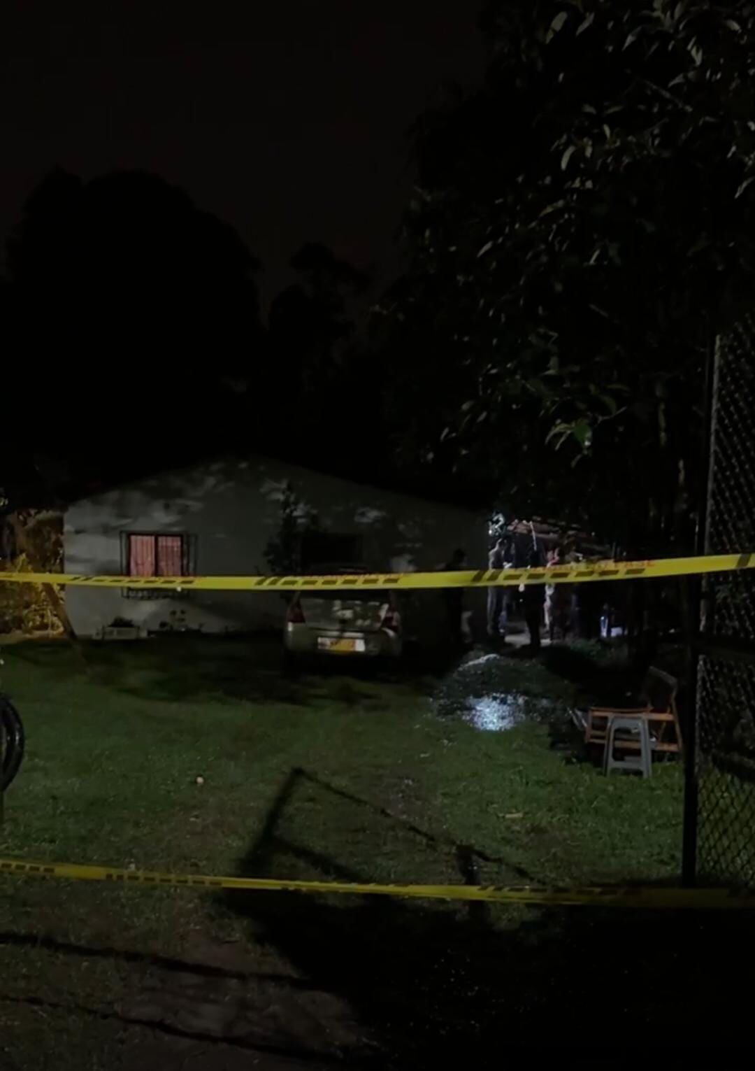 Masacre en finca de Rionegro, Antioquia, dejó seis personas muertas y una herida. Foto: Denuncias Antioquia