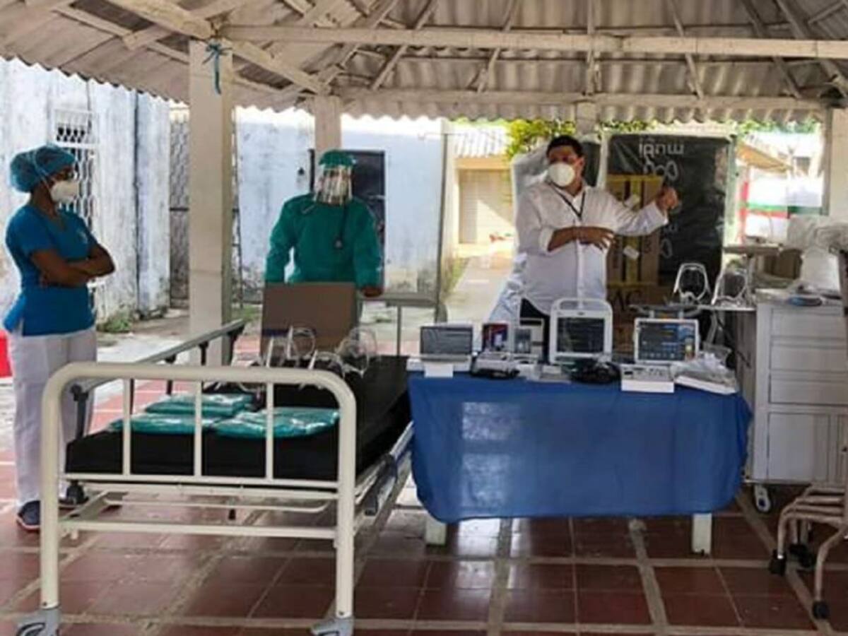 ESE de Pinillos recibe dotación de equipos biomédicos en Bolívar