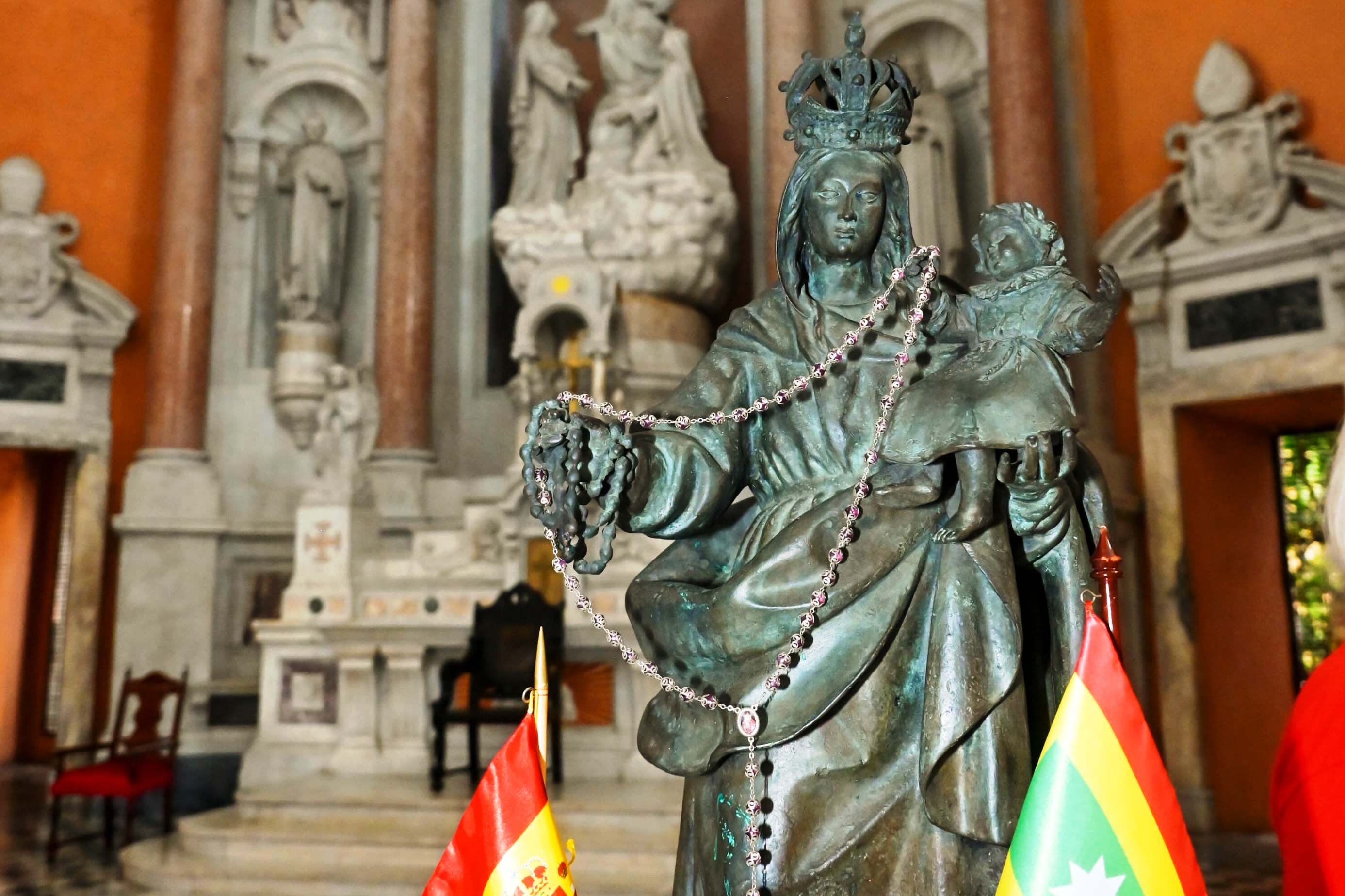 Cartagena de Indias recibe imagen de la Virgen de La Galeona, símbolo de unidad con Cádiz