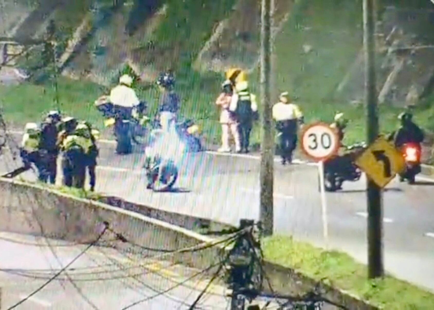 Operativo en la víspera de Halloween en Manizales