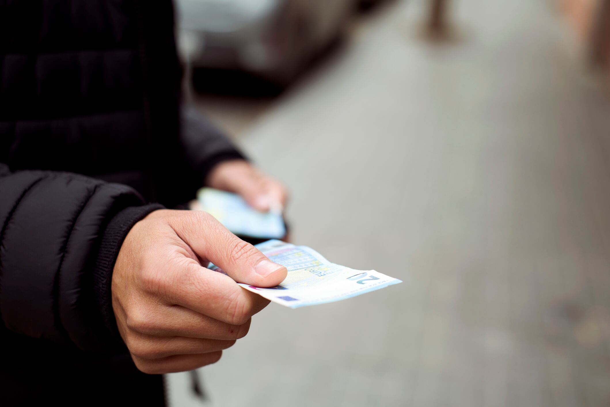 Imagen de referencia de extorsión. Foto: Getty Images.