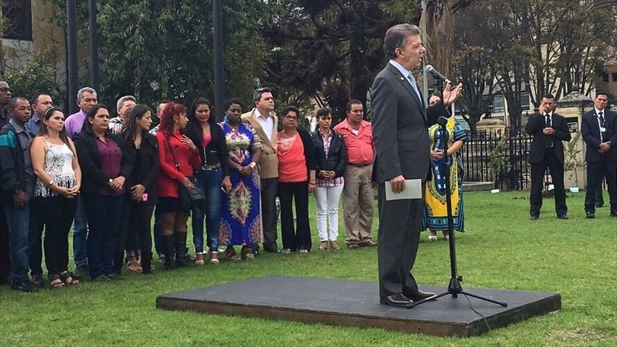 Juan Manuel Santos. Foto: Colprensa