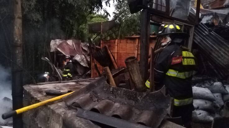 Capitán José Augusto Montoya, bomberos Armenia