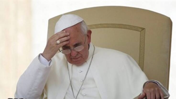Las críticas al papa
