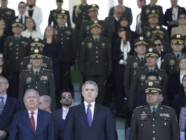 Nueva cúpula militar y de policía se posesionó ante el presidente Duque